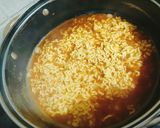 A picture of step 3 of Korean Noodles 🍜🍜.