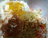 A picture of step 1 of Mix veg kofta.