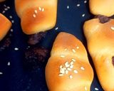 عکس مرحله 4 از دستور نان شکلاتی با خمیر جادویی 🥐