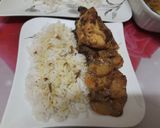 صورة لخطوة 8 من وصفة صينية الدجاج بالبطاطس في الفرن بتتبيلة لذيذة 🥔🥔🍗🍗