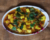पनीर शिमला मिर्च करी (paneer shimla mirch curry recipe in Hindi) रेसिपी चरण 5 फोटो
