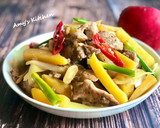 蔥爆豬肉炒地瓜 / 簡單家常菜的食譜步驟8照片