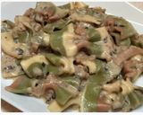 Foto del paso 2 de la receta: Farfalle Bianche Rosse & Verdi de atún y salsa deboletus