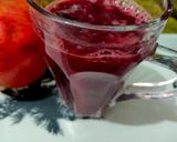 A picture of step 4 of Vegetable fruity energy drink.