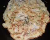 வல்லாரைக் கீரை ஆம்லெட் (Vallaarai Keerai Omelette) ரெசிபி ஸ்டேப் 3 புகைப்படம்