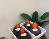 Foto langkah ke 6 dari resep [Eps. 63] Bolu Ketan Hitam Kukus isi Cream Cheese 🥮🧀.