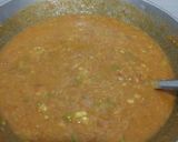 A picture of step 3 of Home style bhaji.