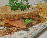Foto del paso 5 de la receta: Sandwich de salmón