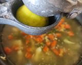 A picture of step 4 of Wholesome Veggies Lemon Coriander Soup - New Year 2026 Post Party Detox Healthy Soup.
