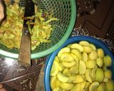 Hình bước làm 1 của món Đào ngâm