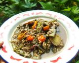 Foto langkah ke 6 dari resep Tumis Pisang Batu Muda.