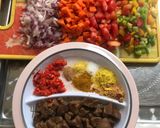A picture of step 1 of Kidney sauce.