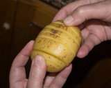 Foto del paso 3 de la receta: Patatas hasselback