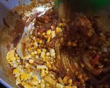 A picture of step 8 of Sweet corn Noodles.