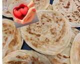 A picture of step 2 of Super flakey crispy and fluffy layered paratha.