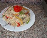 A picture of step 9 of Chinese Chicken fried Rice.