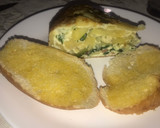 Foto del paso 8 de la receta: Tortilla de papa, cebolla, espinaca y tocineta