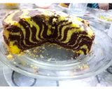 A picture of step 11 of Marbel cake 🎂🎂.