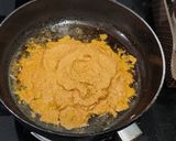 A picture of step 4 of Butter Mushroom Masala.