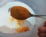 A picture of step 1 of Chicken tikka sandwich.