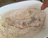 A picture of step 3 of Cajun kingklip fish 🐟.