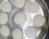 A picture of step 3 of Ras malai.