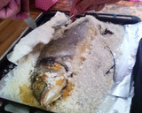 Foto del paso 3 de la receta: Dorada (salvaje) a la sal