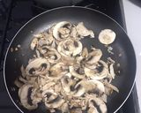 Foto del paso 4 de la receta: Pasta con pollo, champiñones y tocineta