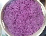Hình bước làm 4 của món Xôi lá cẩm bằng nồi cơm điện