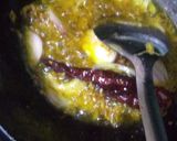 A picture of step 3 of Boondi Wali Kadhi.