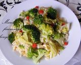 Aromás -zöldséges barnarizs recept fázis 3 fotója