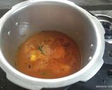 A picture of step 5 of Moong Dal with Spicy Onion.