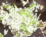 A picture of step 3 of Karela Fry Maharashtrian style.