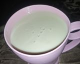 A picture of step 5 of Kunun Gyada.