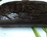 A picture of step 9 of Easy Eggless whole wheat chocolate cake.