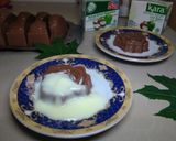 Foto langkah ke 3 dari resep Pudding Roti Coklat.