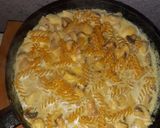 A picture of step 2 of Creamy Mushroom Pasta.