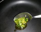 Foto del paso 3 de la receta Tortilla de huevos, bacalao y champiñones