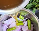 A picture of step 3 of Raw Mango-Pudina Chutney- Summer special.
