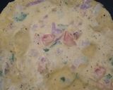 A picture of step 1 of Cheese chilla sandwich.