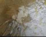 A picture of step 4 of Almond honey cake.