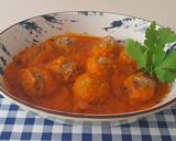 Foto del paso 5 de la receta: Albóndigas con pisto