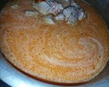 A picture of step 6 of Alu Gosht.