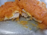 Hamburguesa de calabaza rellena