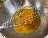 Une image de l'étape 7 de Flan de panais et courgettes à la crème et persil.