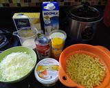 Foto langkah ke 1 dari resep Macaroni and cheese / Mac n Cheese slow cooker mudah ngeju banget.