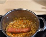 Foto del paso 3 de la receta Lentejas con chorizo y ajada