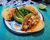 A picture of step 6 of Shrimp Tacos.