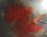 A picture of step 1 of Red sauce pasta.