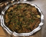 Une image de l'étape 12 de Bœuf épicé aux courgettes, oignons et persil.